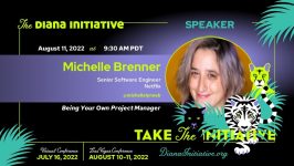 Diana Initiative Las Vegas 2022 speaker banner